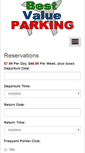 Mobile Screenshot of bestvalueparking.com
